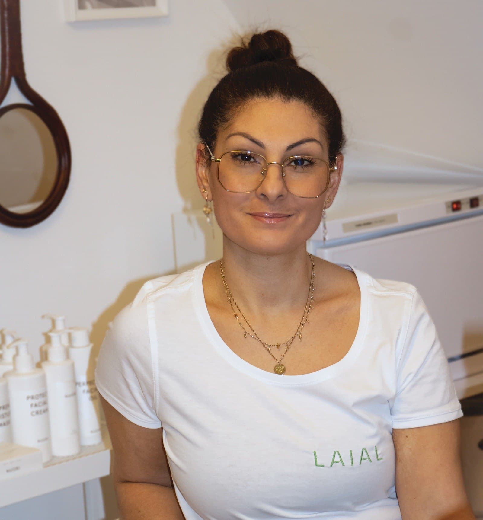 Laial Munk, kosmetolog og indehaver af Laial Beauty & Care